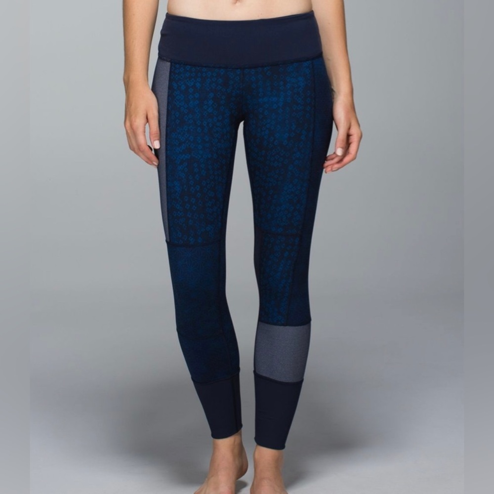 Lululemon Sashiko Wunder Under Leggings Size 2